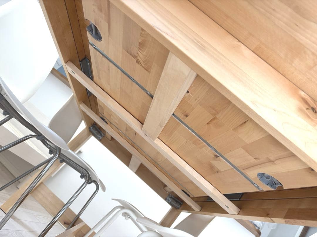 【金土日限定‼️】早い者勝ち IKEA NORDEN 伸長式 ダイニングテーブル