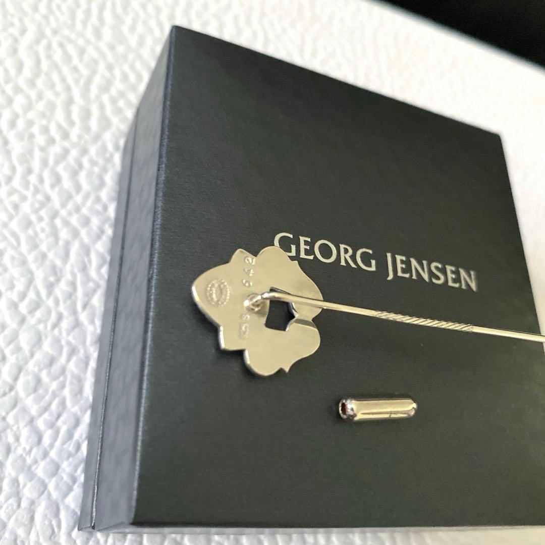 美品GEORGE JENSEN 642 エコーン ピンブローチ どんぐり