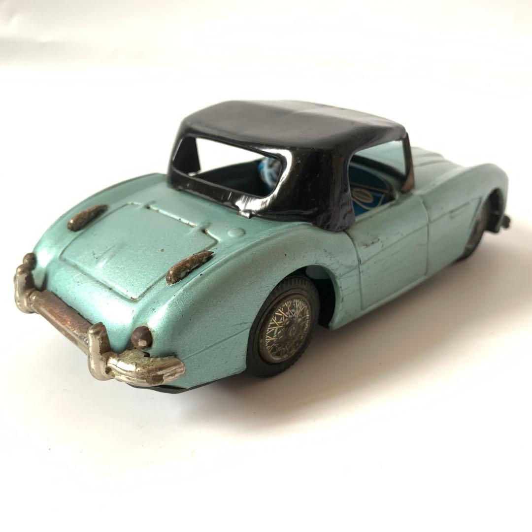 BCバンダイ オースチン ヒーレー ブリキ フリクション 当時物