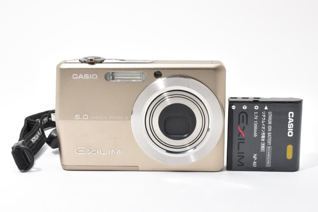 現状品】CASIO EXILIM EX-Z600 デジタルカメラ ゴールド - メルカリ