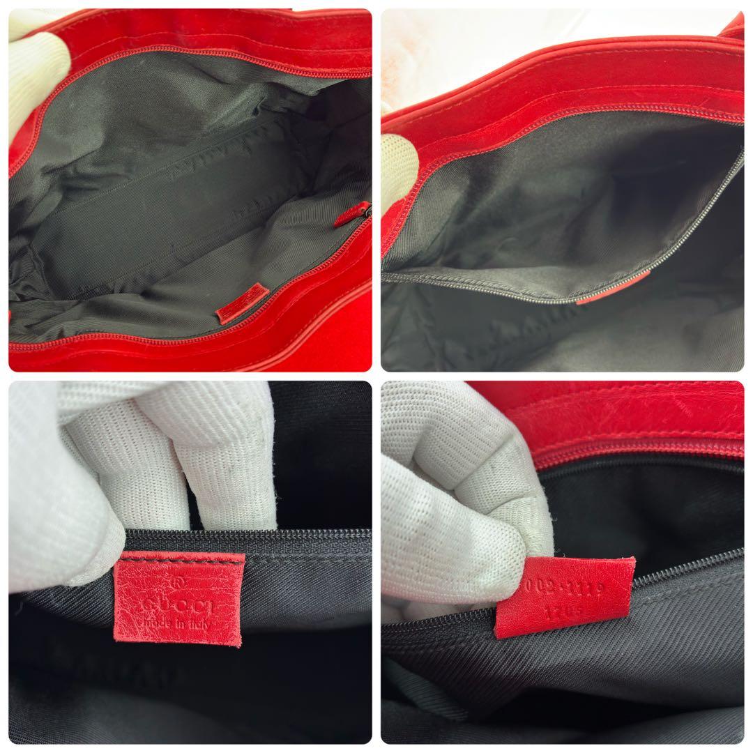 美品　GUCCI　グッチ　GGキャンバス　トートバッグ　ワンショルダー