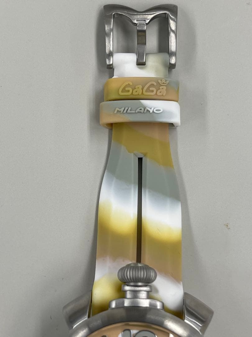 ガガミラノ マヌアーレカモフラージュ 手巻き時計