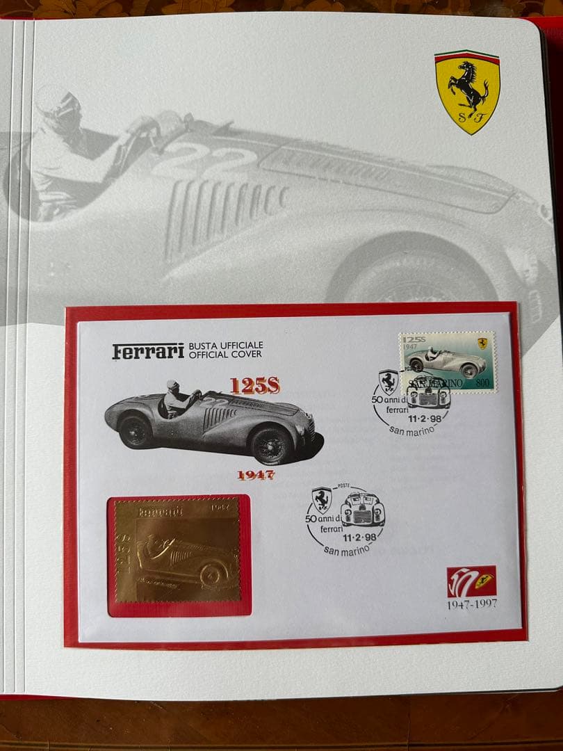 フェラーリ 50周年記念アルバム 1947-1997 限定 5000 フェラーリ 50