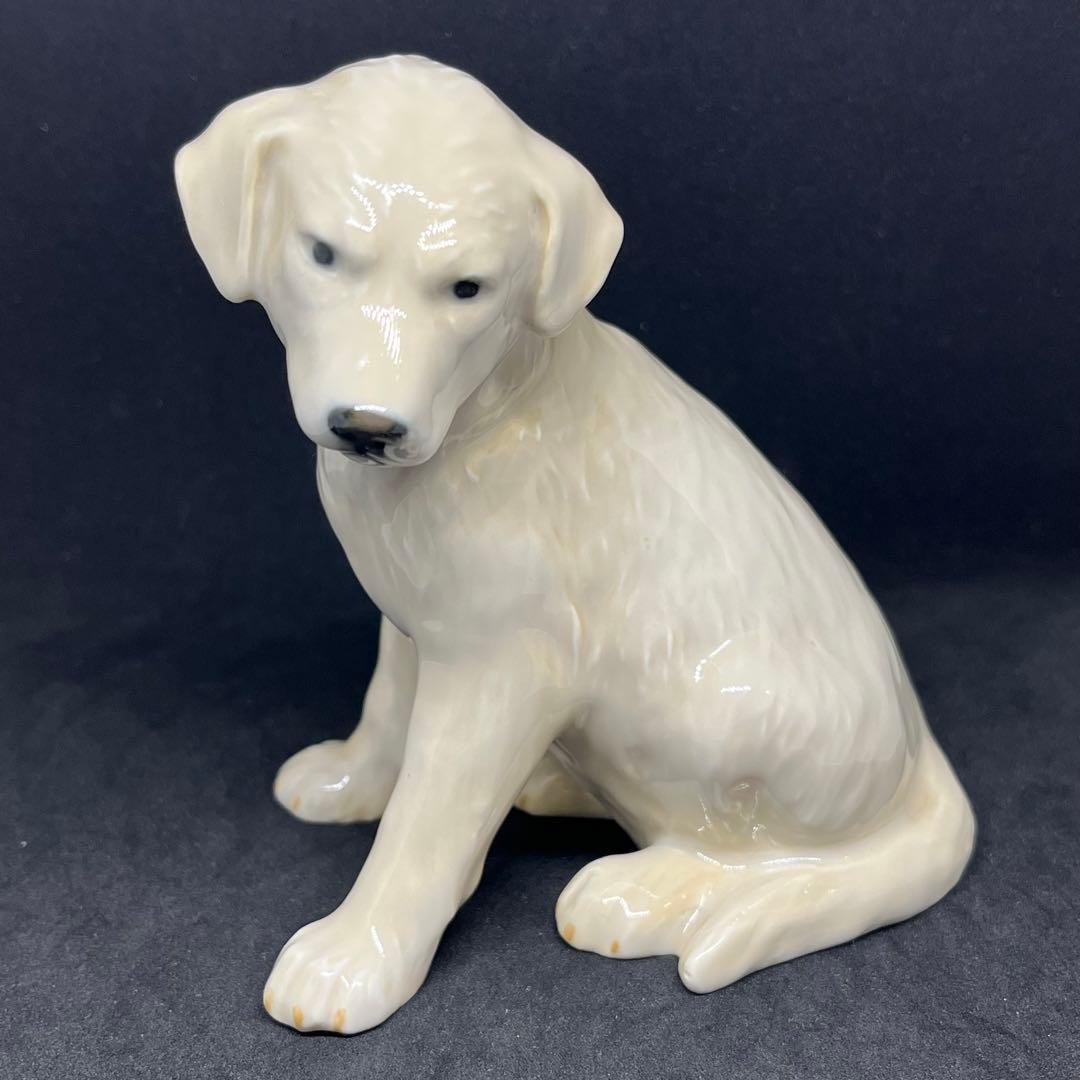ロイヤルコペンハーゲン ゴールデンレトリバー 犬 フィギュリン 陶磁器