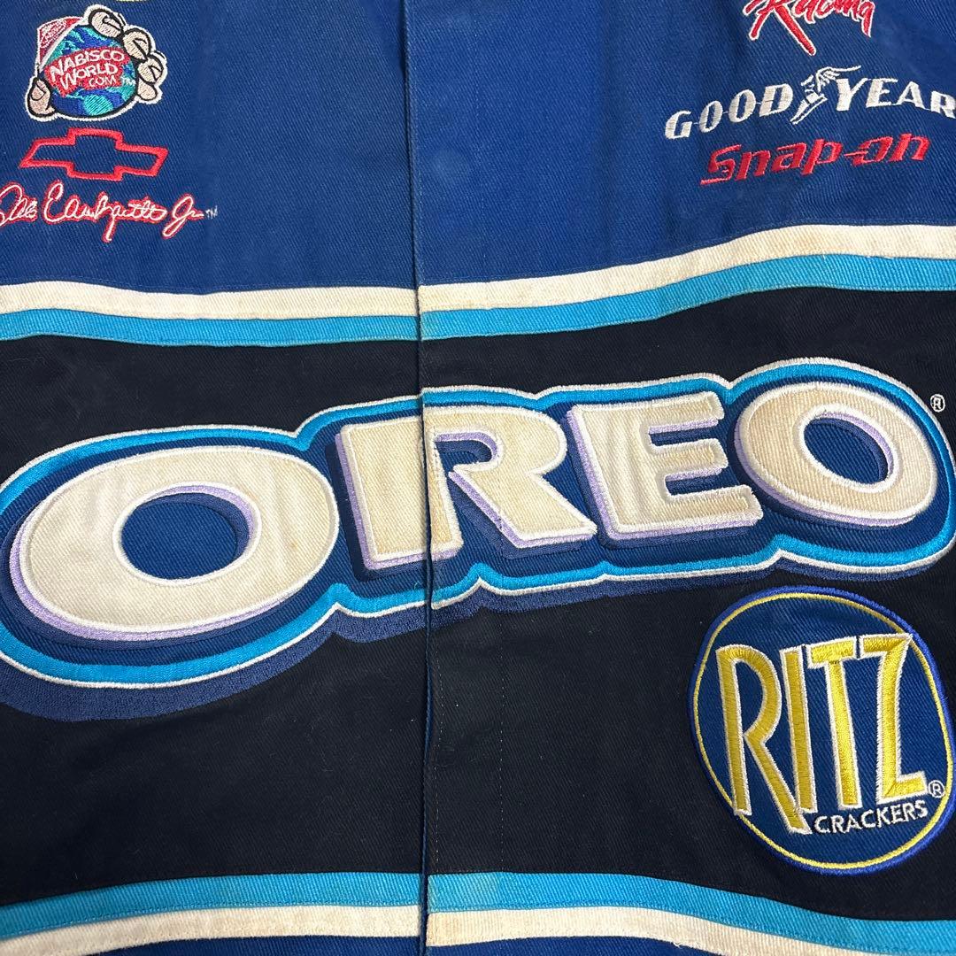 90's NASCAR OREO オレオ　レーシングジャケット　4XL