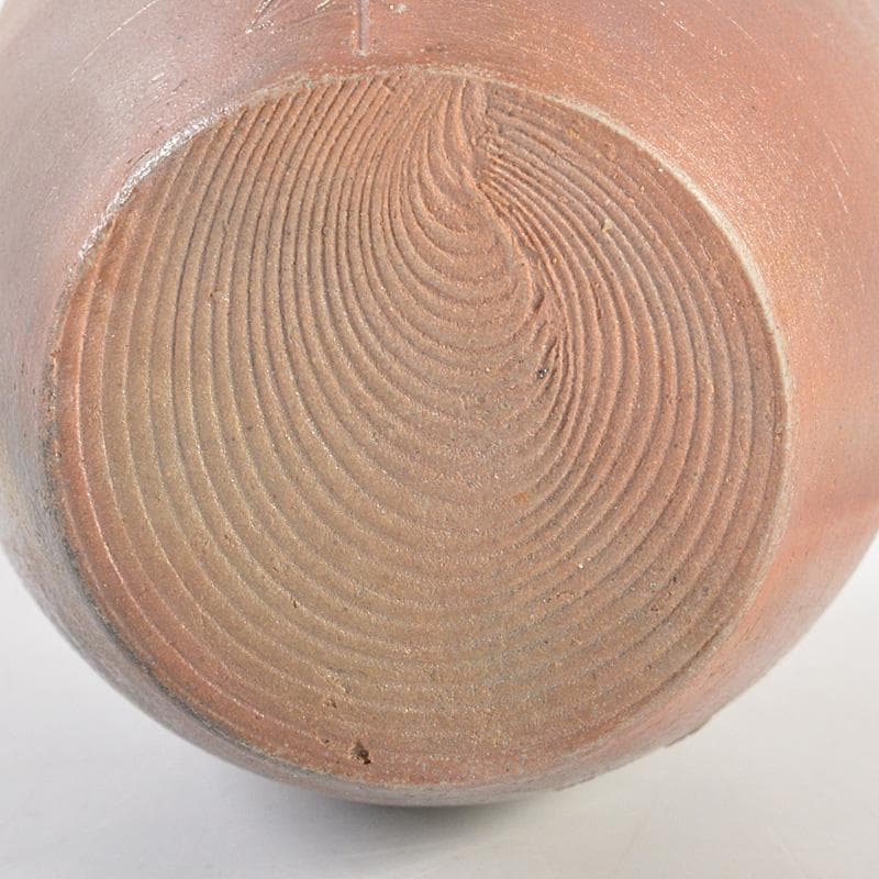 茶道具 備前焼 木村陶峰造 肩衝茶入 仕覆付 共箱 V 6616 - メルカリ