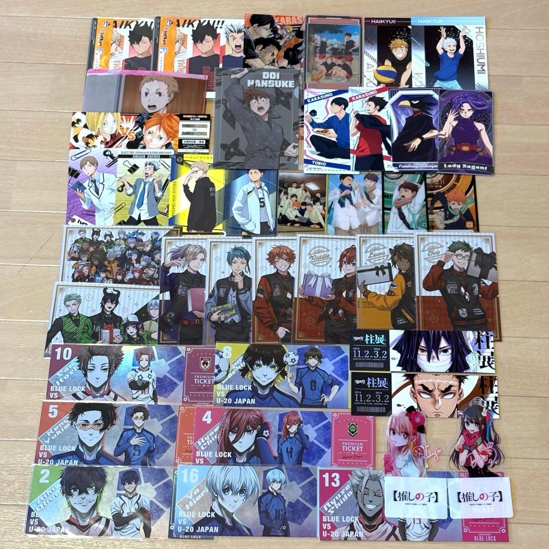 アニメグッズ 紙類 超大量 まとめ売り