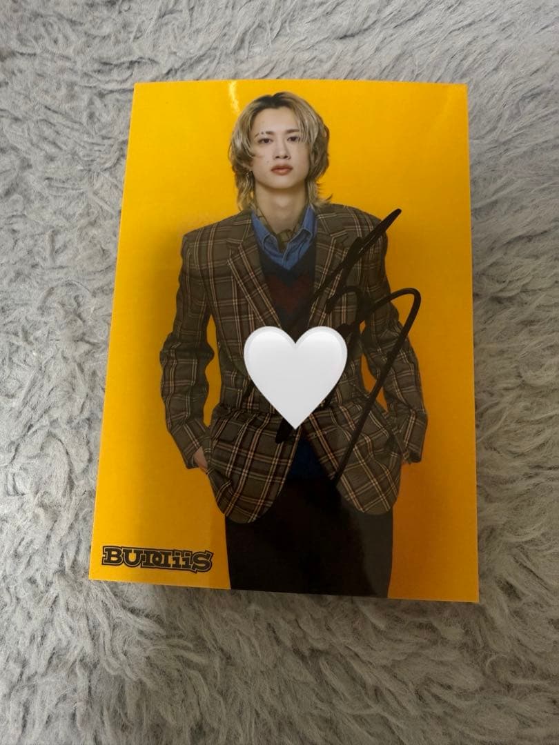 BUDDiiS SHOOT サイン入り生写真 BUDDiiS 生写真 SHOOT サイン BUDDiiS
