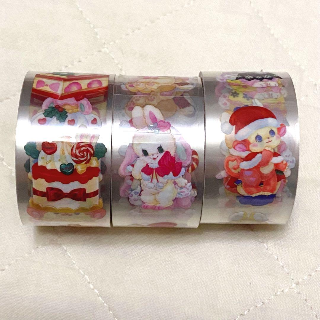 ayyjewelアイジュエル様クリスマスワーク缶 デザペ・メモ・テープセット