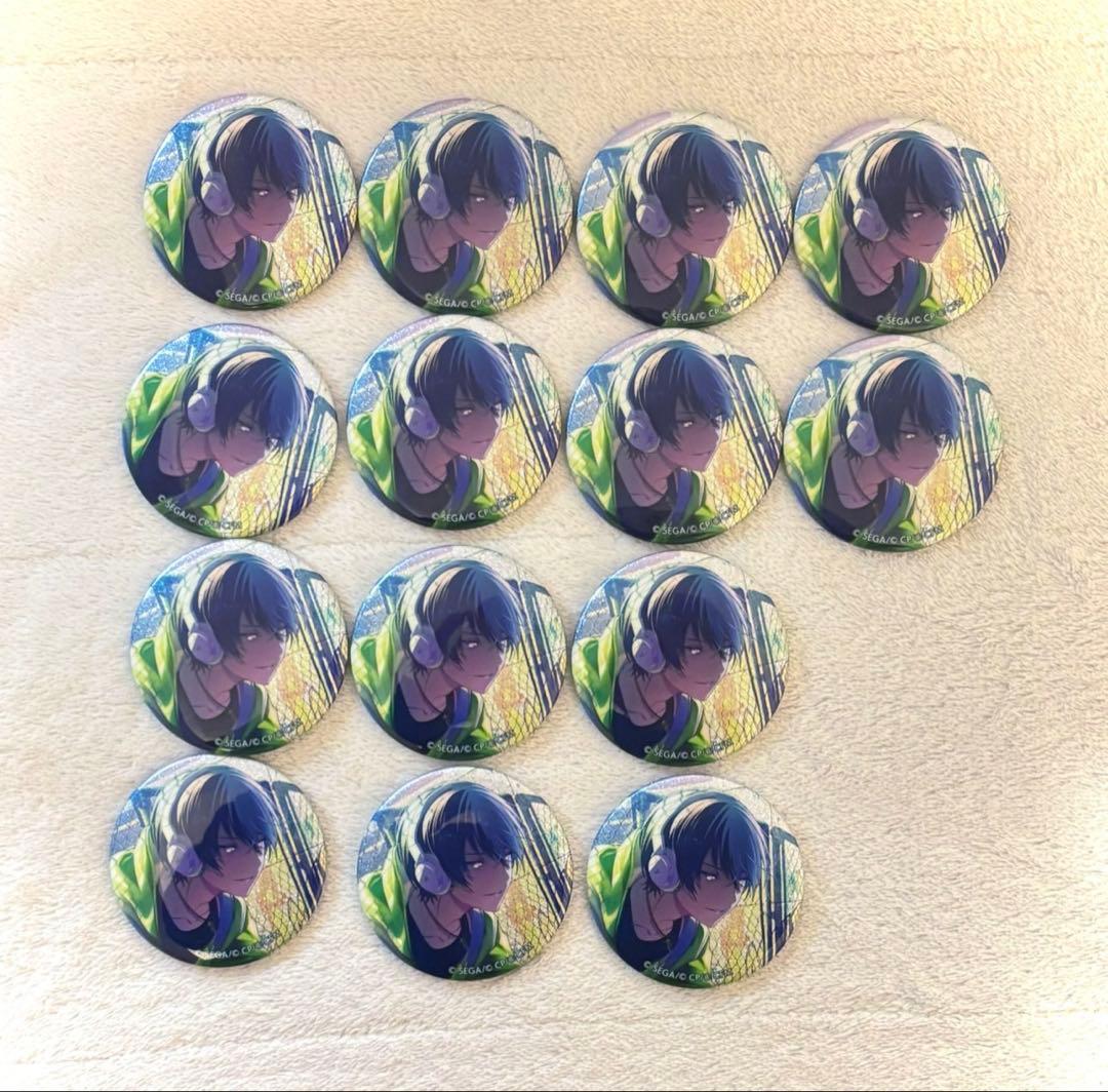 プロジェクトセカイ グリッター缶バッジ vol.34B 青柳冬弥