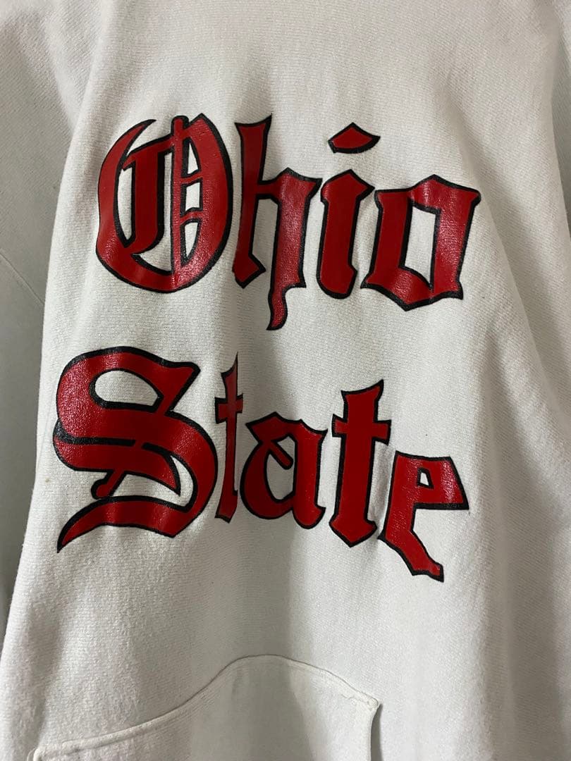 リバースウィーブ Ohio Stat オールドイングリッシュ　ホワイト