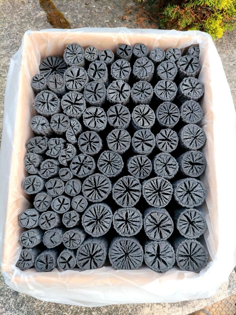 愛媛産】クヌギ風炉用茶道炭 【愛媛産】クヌギ風炉用茶道炭