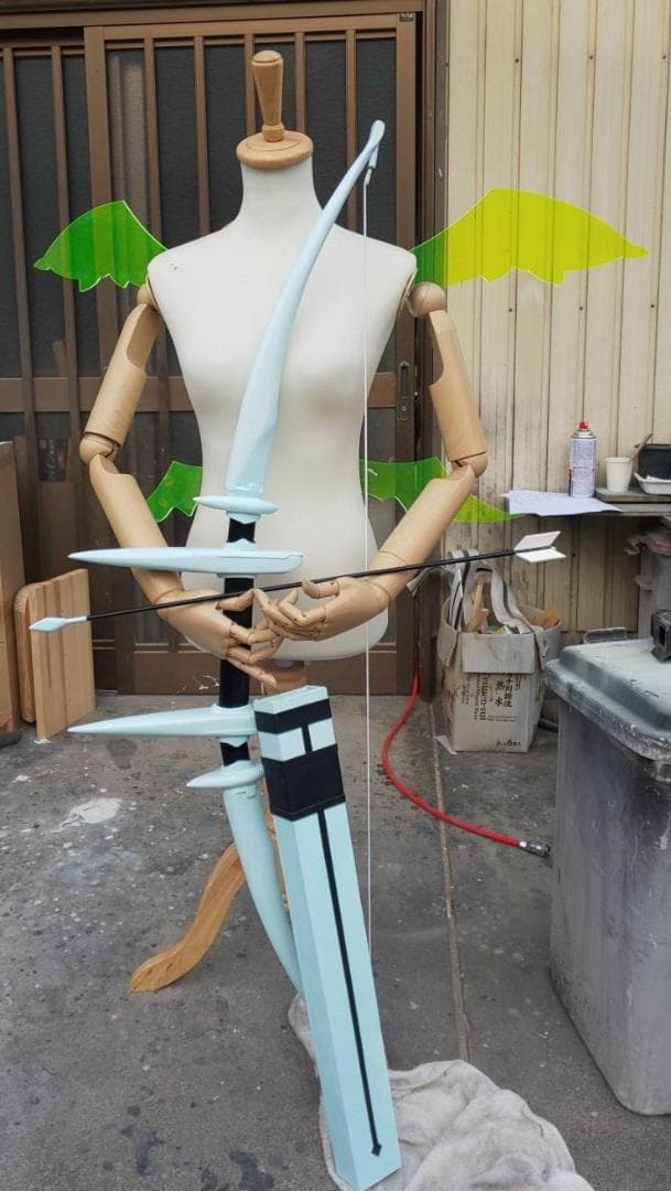 シノン　弓　羽　矢　矢筒　セット　ハンドメイト  SAO　ALO　コスプレ シノン 弓 羽 矢 矢筒 セット ハンドメイト SAO ALO コスプレ シノン