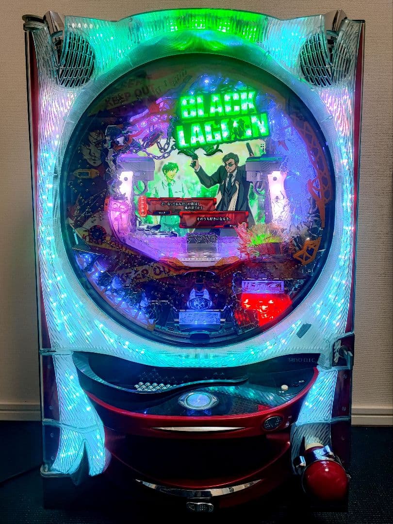 CRブラックラグーンFTX 家庭用改造済 パチンコ実機 たのメル便発送 不具合