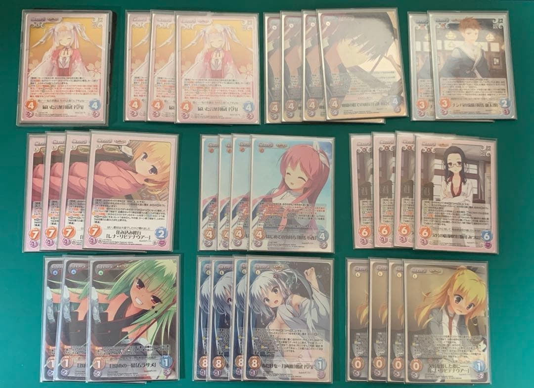 chaostcg 千恋万花 届いた言葉「朝武芳乃」 デッキ chaostcg 千恋万花 届いた言葉「朝武芳乃」 デッキ