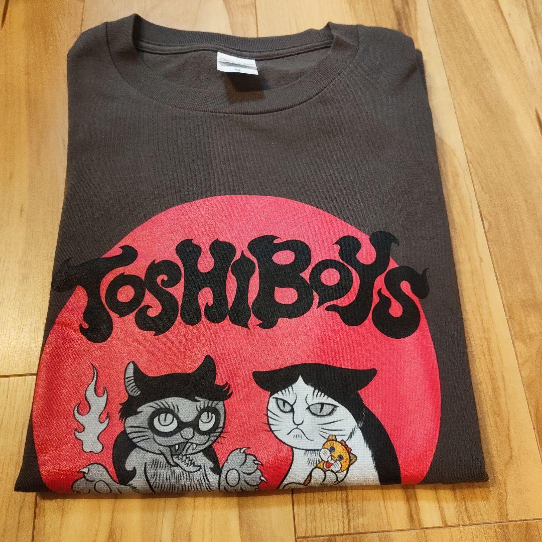 都市ボーイズ TOSHI BOYS 石黒亜矢子 ネコボーイズ Tシャツ M