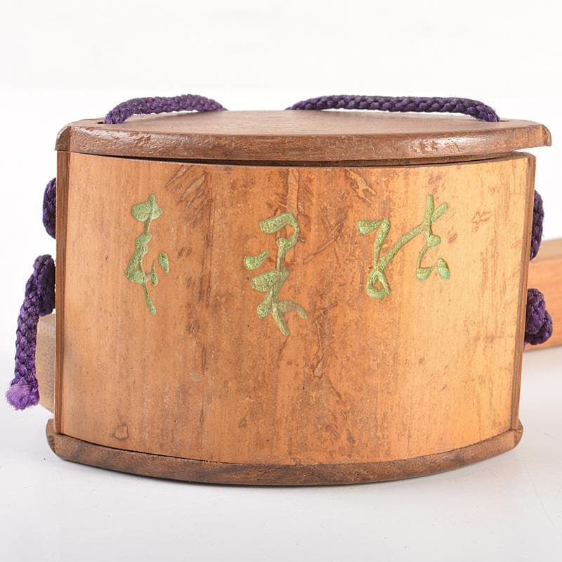 時代提げ物 喫煙具 煙管 キセル 古竹漢詩刻 煙管入 煙草入 M