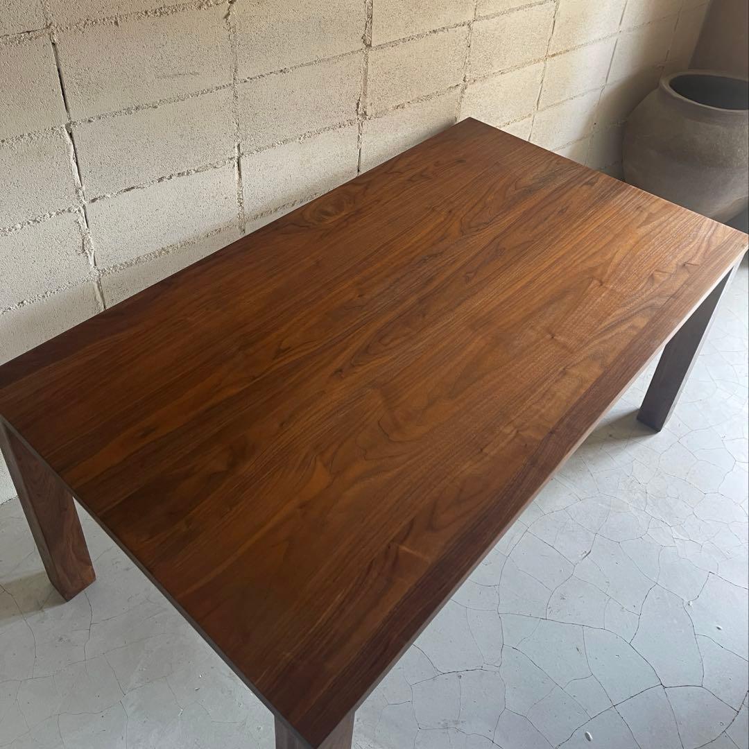 KASHIWA 柏木工　ウォールナット無垢材 ダイニングテーブル　北欧　高級