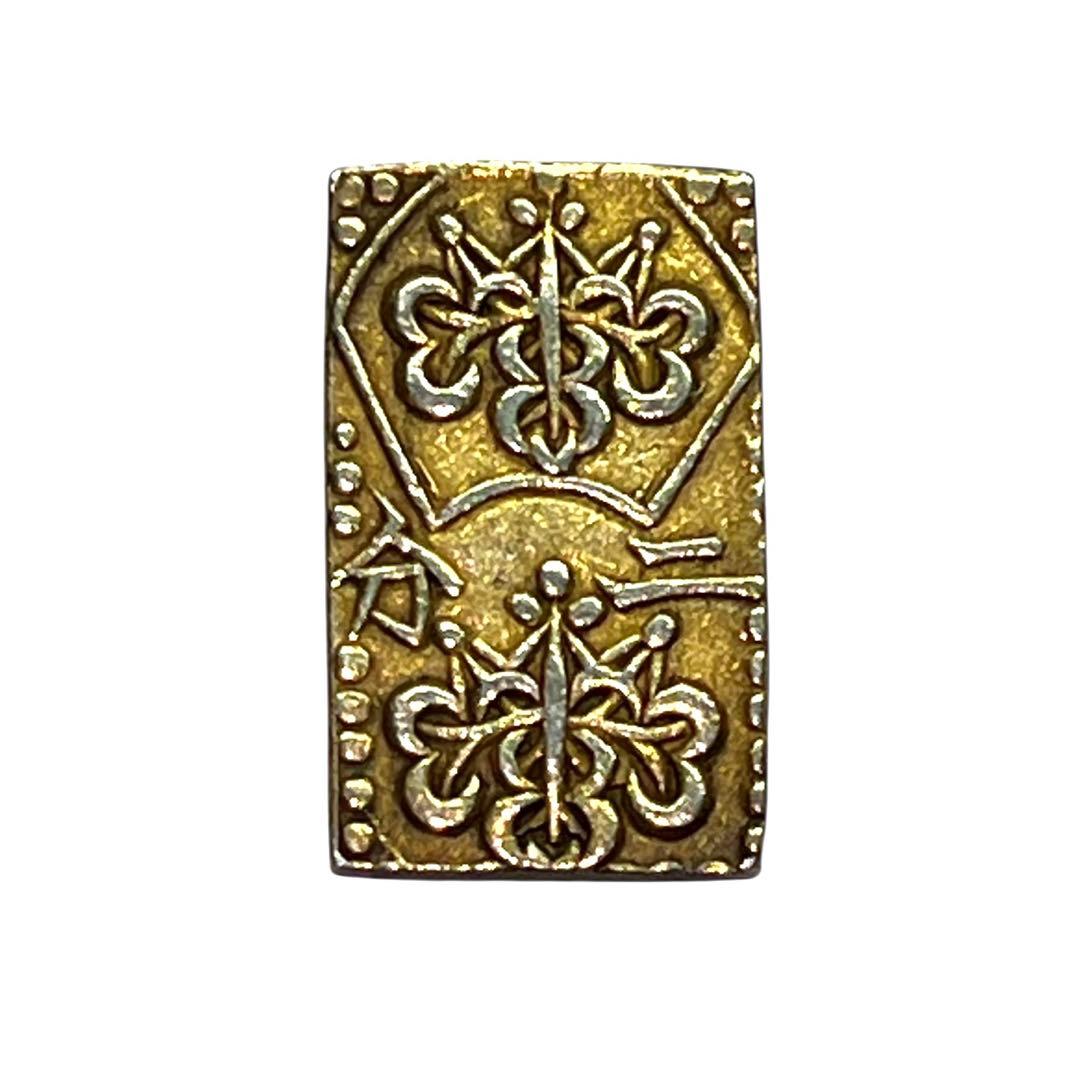能*ー様 二分判金 古銭 二分金 金貨 江戸〜明治期　重さ2.95g 能*ー様 二分判金 古銭 二分金 金貨 江戸〜明治期 重