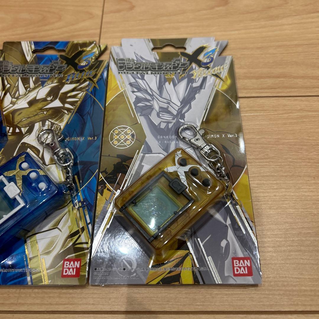 デジタルモンスター X ver.3 イエロー & ブルー 2個 セット