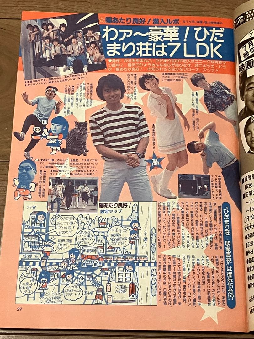 ★ザベストワン82.8月号河合奈保子ビキニ水着松田聖子竹本孝之少年隊錦織一清★