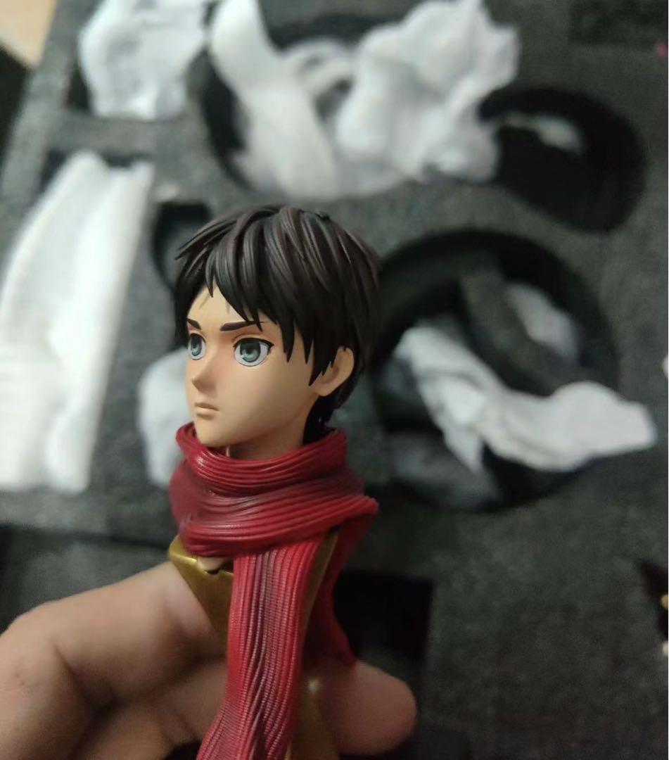 進撃の巨人 エレン・イェーガー ガレージキット ガレキ スタチュー⑦