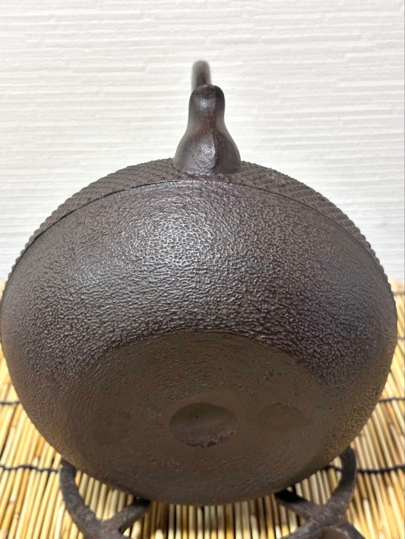 未使用品　南部釜師匠　庄司 光洞(啓吉)造　１５型アラレ　movers様　売約済