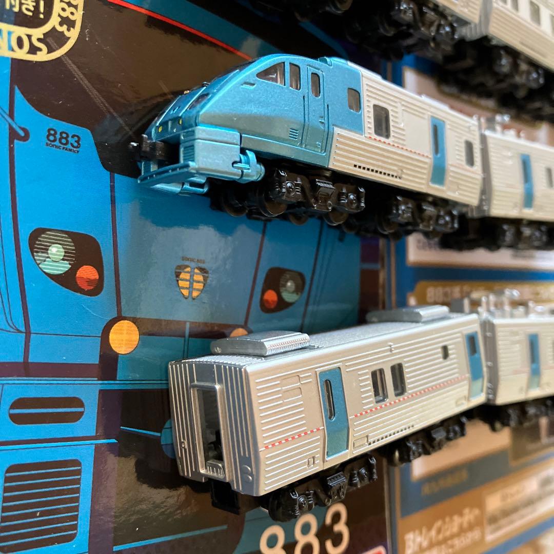 883系 ソニック 旧塗装 7両 限定前面パーツ付き Bトレインショーティー