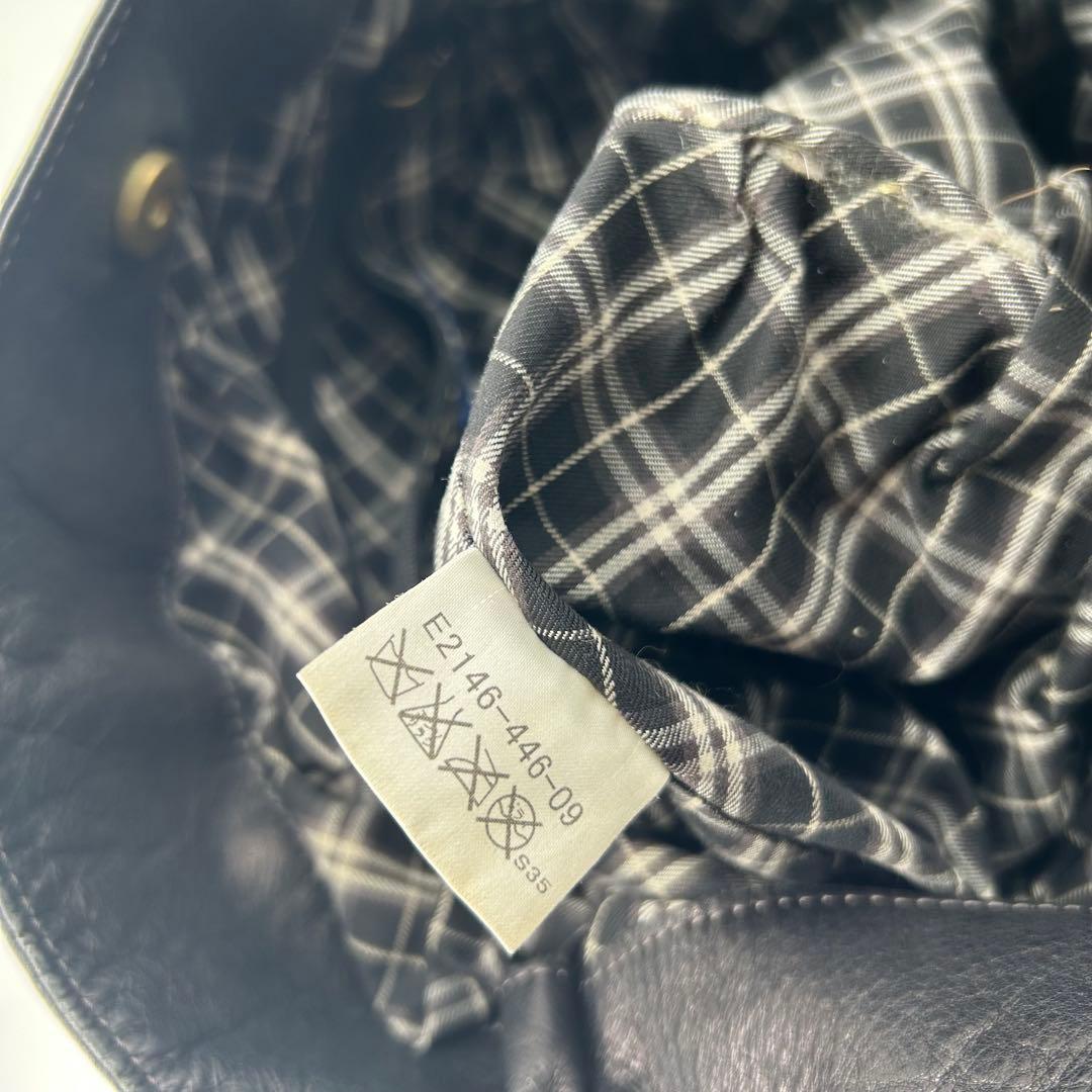 16797✨バーバリーブルーレーベル レザー ホースロゴ ワンショルダーバッグ