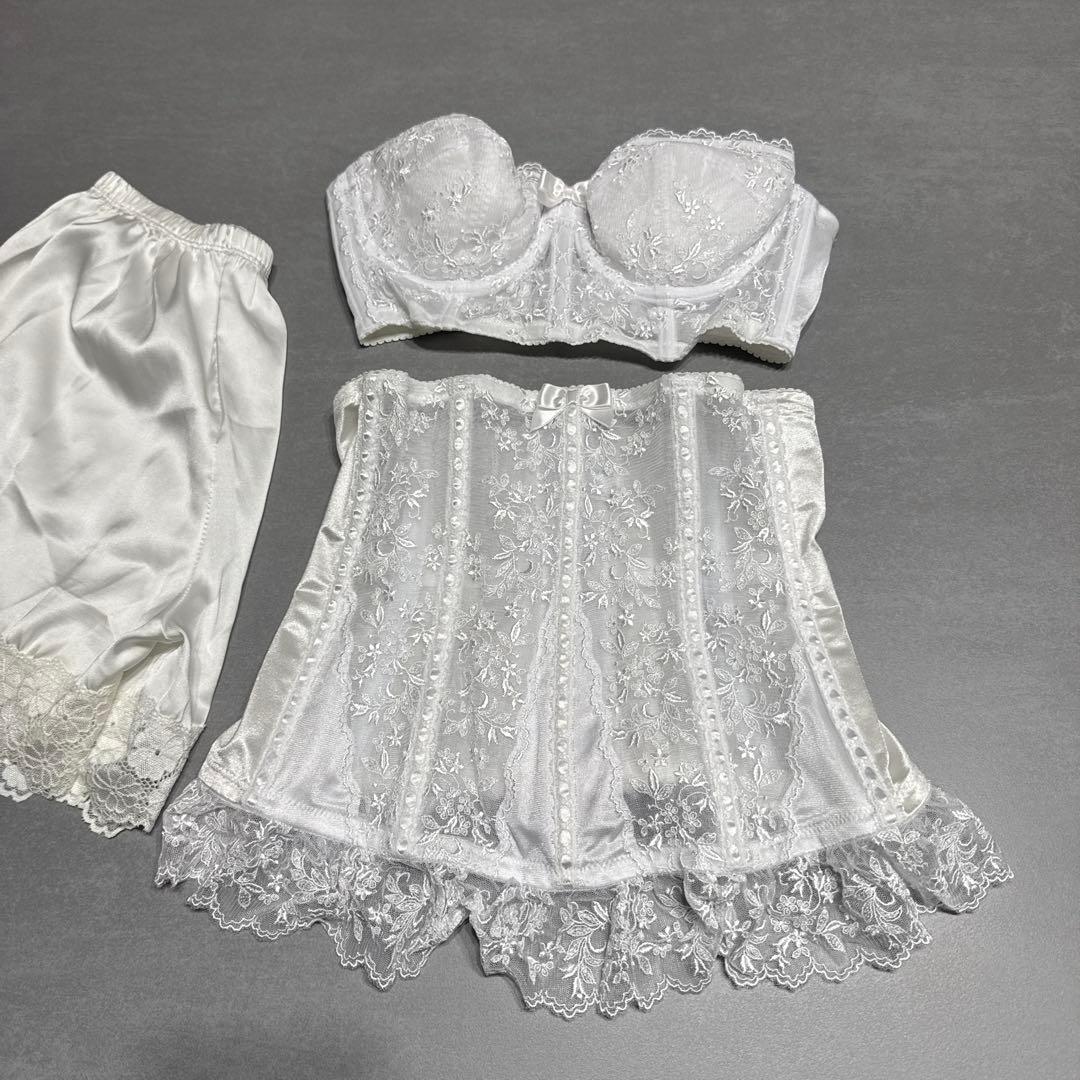 セモアブライダルインナー セモアエレガントBセット+SRYブライダルフレアパンツ