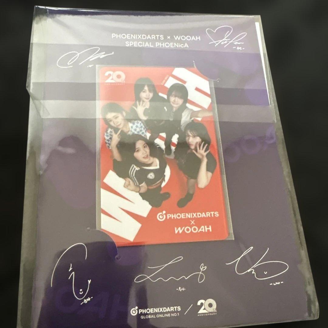 PHOENIXDARTS x WOOAH サイン入りポストカード - メルカリ