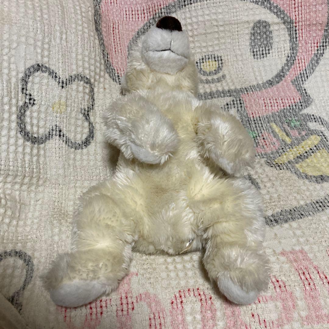 モンスイユ シロクマ ぬいぐるみ　中古品　MAY BLUE