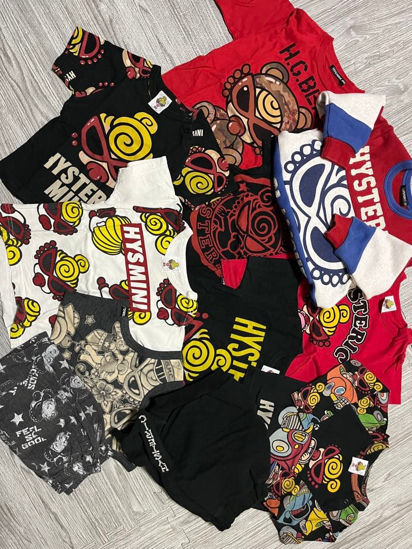 ヒスミニ まとめ売り 90cm~110cm ヒスミニ ヒステリックミニ 100 110 ヒステリックミニ 90〜100 まとめ