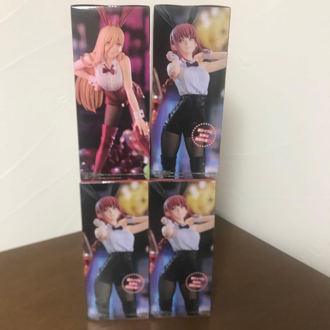 新品未開封】チェンソーマン バニーフィギュア4点セット チェンソー
