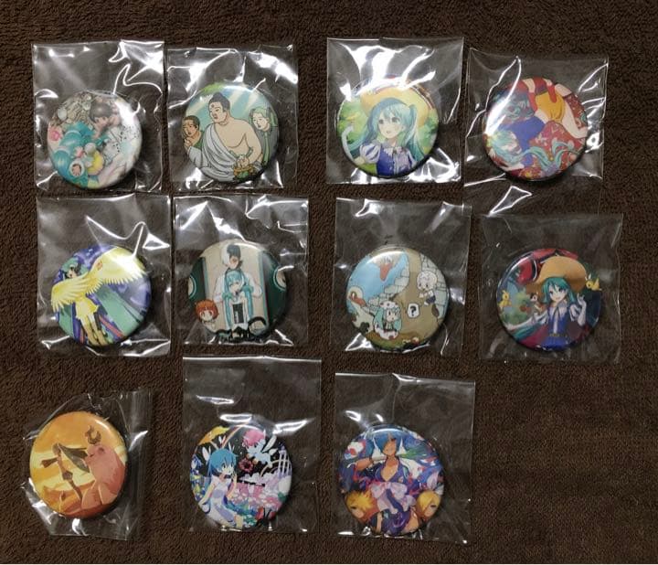 初音ミク 手塚治虫展 コラボメニュー特典缶バッジ 全11種類 Z