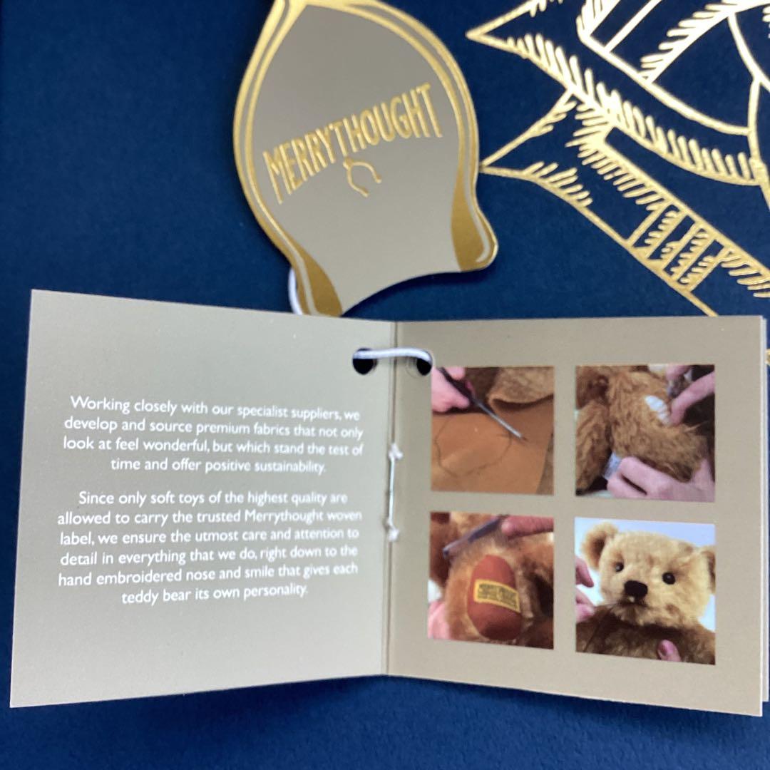 【MERRY THOUGHT DAKS BEAR 2025秋冬】