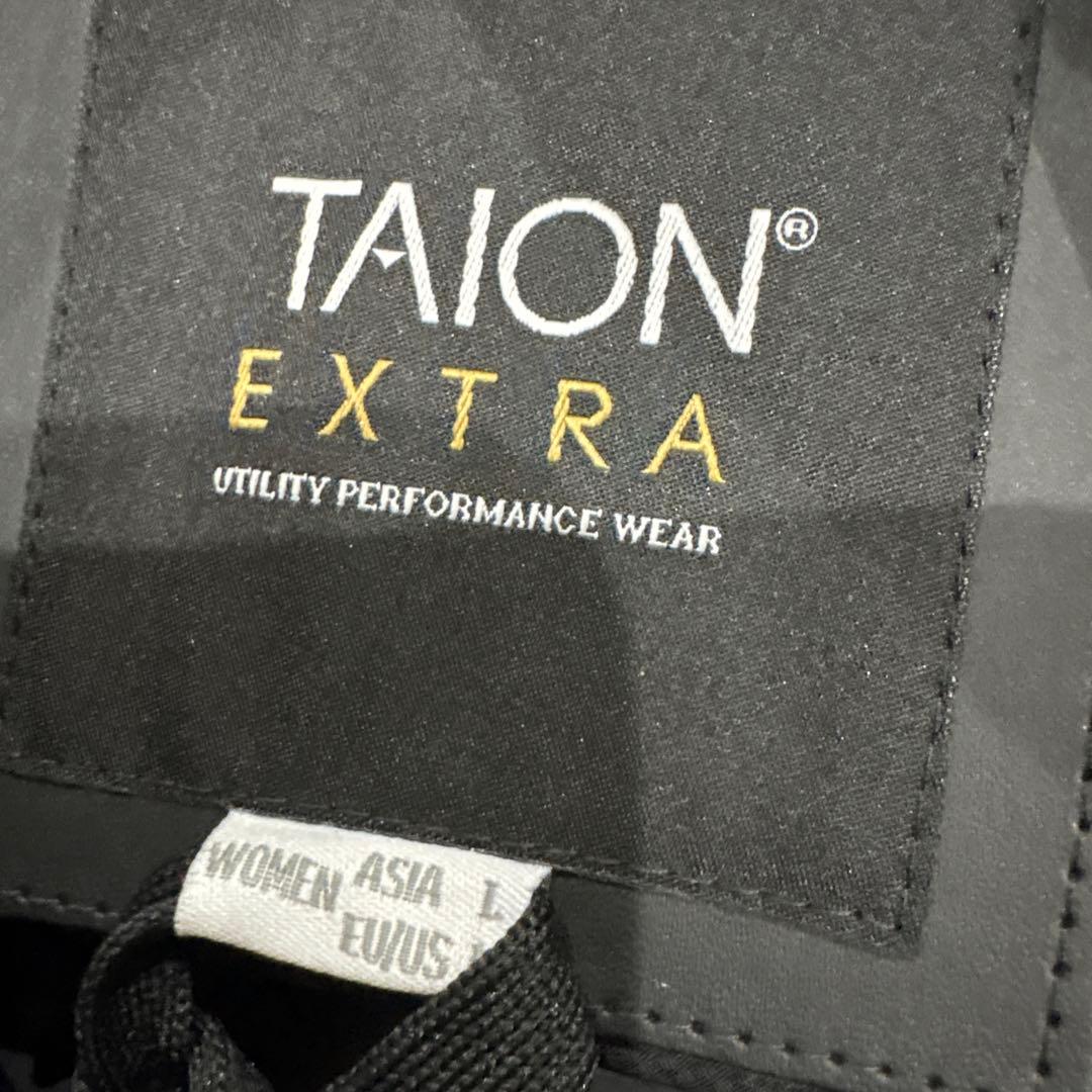 あざらし 新品 TAION EXTRA ダウン スカート 裾パーツ可 黒