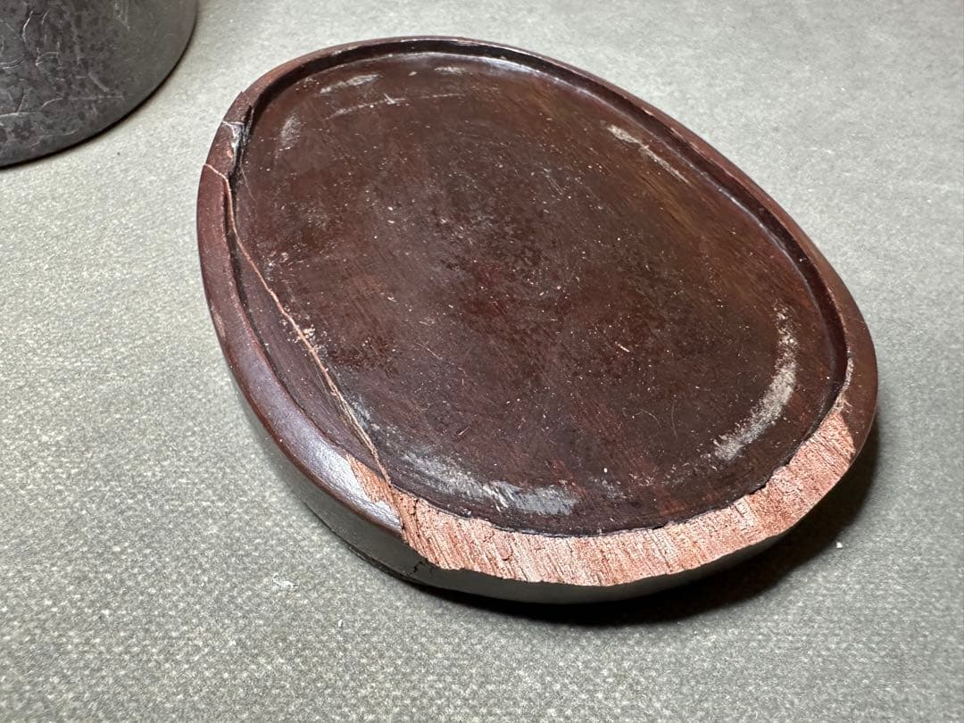 硯台　書道具　中国美術　置物　古美術品　 細密細工　骨董　アンティーク　彫刻