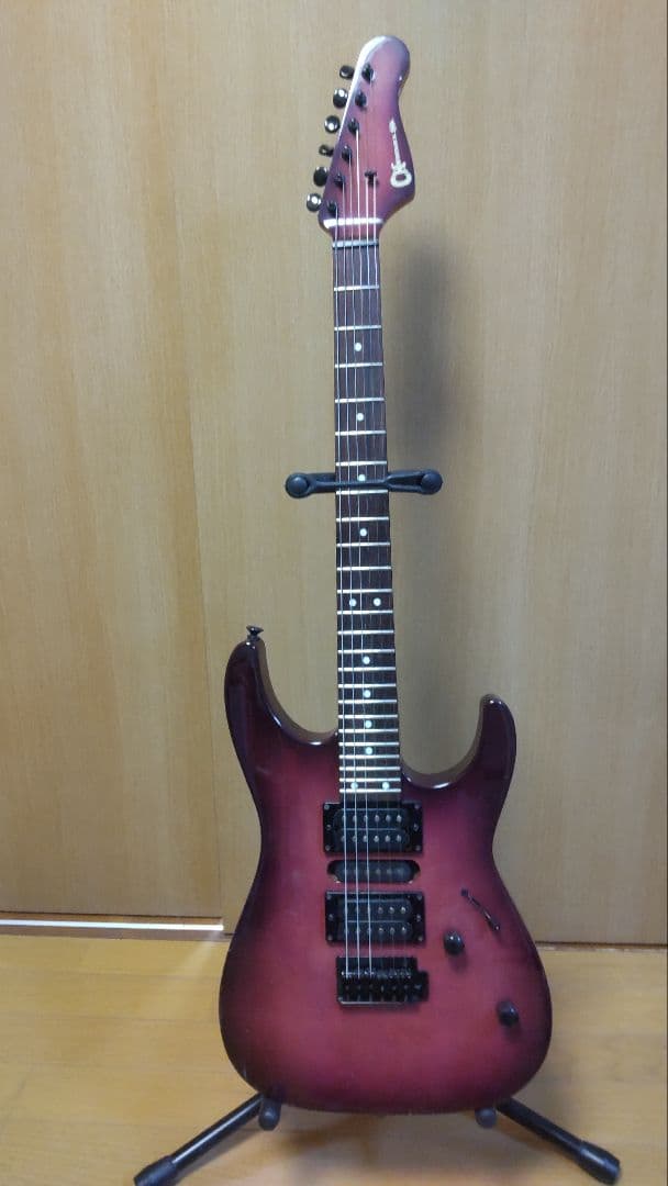 【ジャンク品】Charvel エレキギター パープル