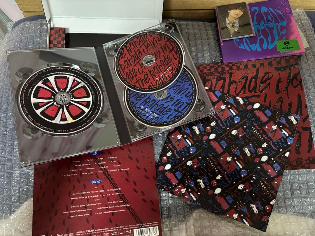 MAZZEL Parade MUZEUM盤 FC限定盤 CD+2Blu-ray