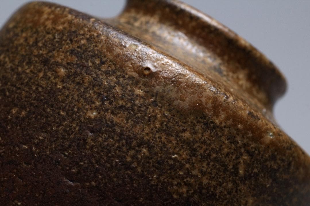 曹東憲　茶入　共箱　茶入れ　古美術品　骨董品　【正一古美術】