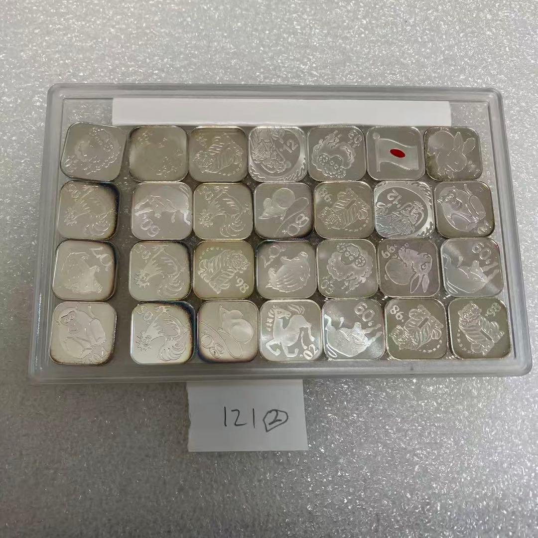 純銀メダル 純銀銘板 121g