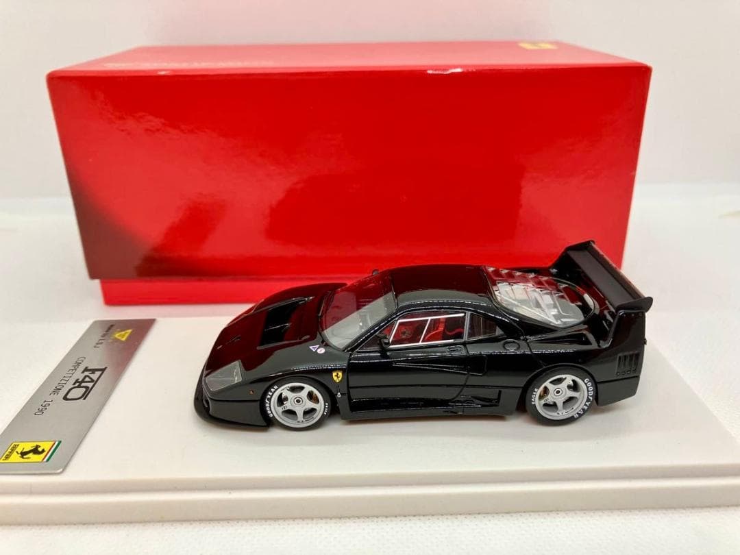 ★1/43★フェラーリ F40 コンペティツィオーネ★ブラック★メイクアップ★