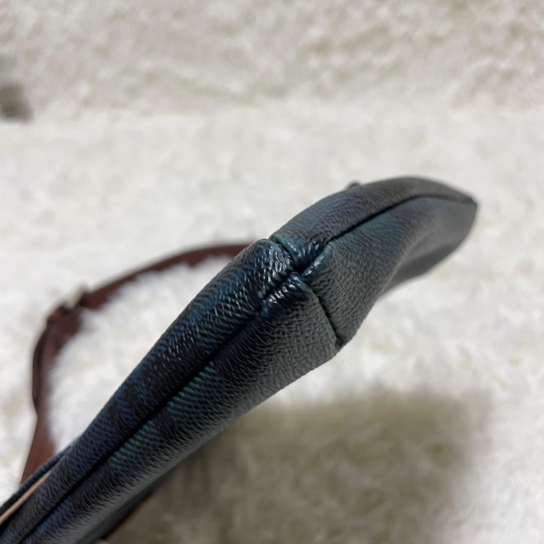 希少　美品　ラルフローレン　ショルダーバッグ　フラップ　チャーム　ワンショルダー