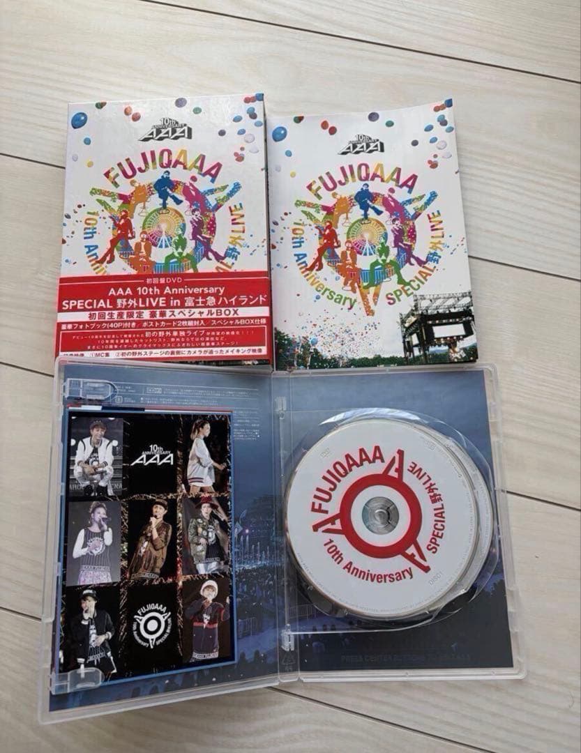 AAA 10th Anniversary SPECIAL LIVE DVD - メルカリ