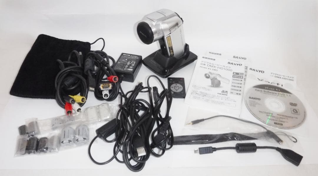 dmx-hd1000 フルHDビデオカメラ SANYO　美品