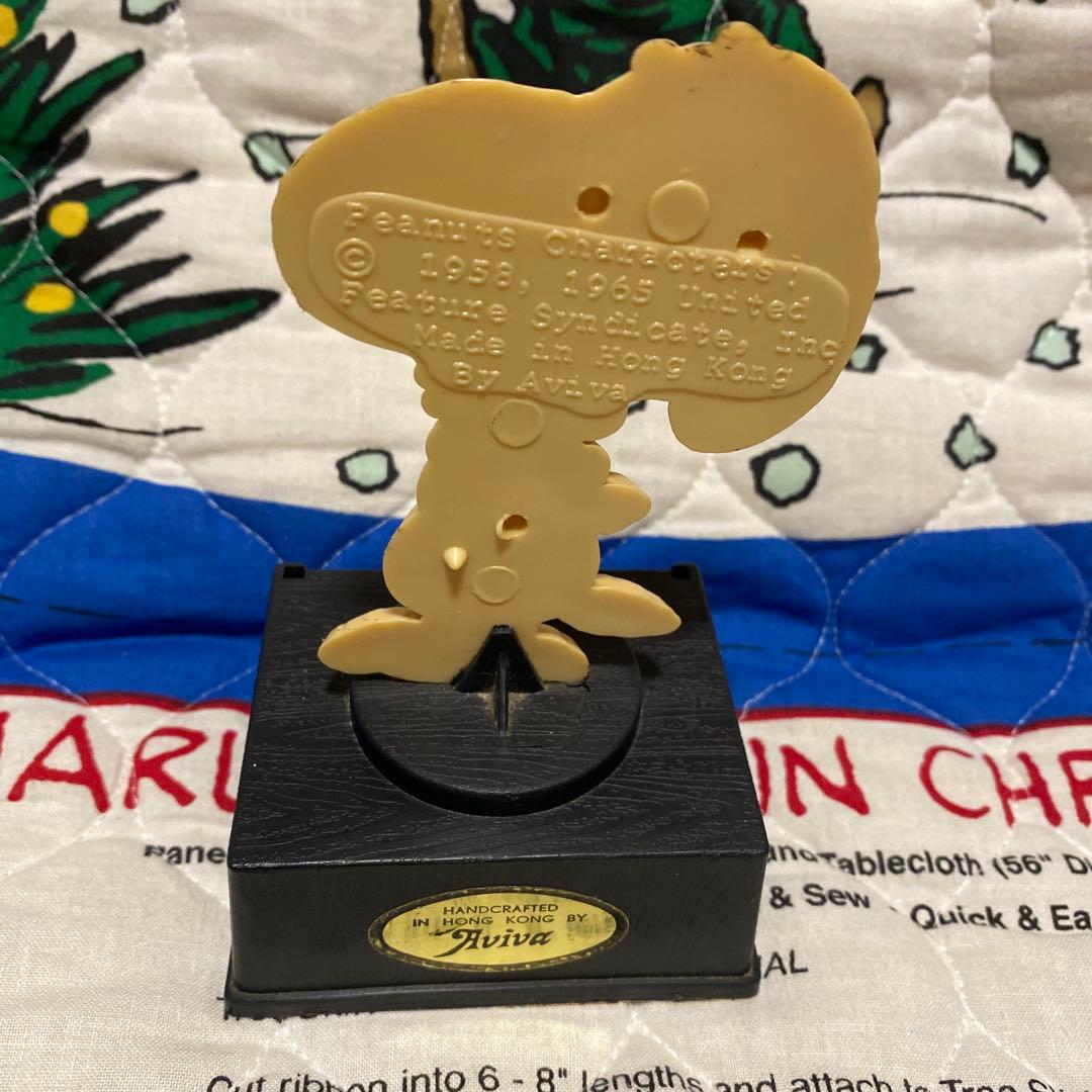 ビンテージ AVIVA トロフィー スヌーピー ウッドストック 3体セット