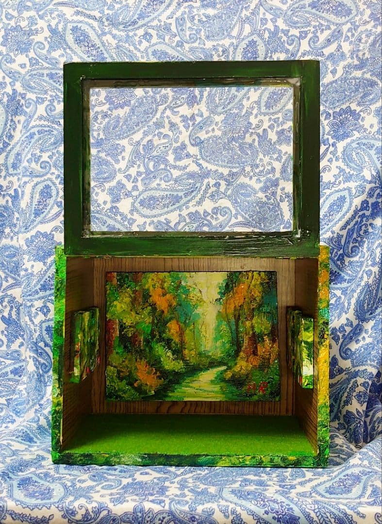 油絵 絵画 森の美術館