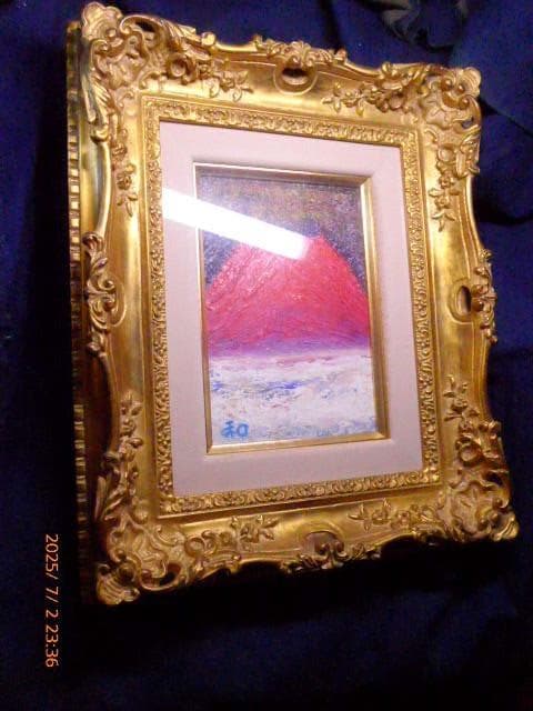美品　素晴らしいモールドのゴールドフレーム 油彩画SM用