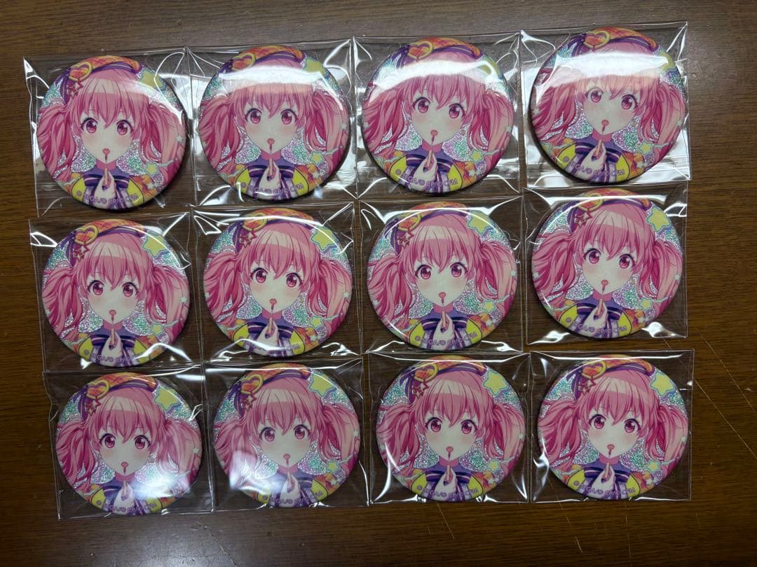 プロセカ カラフェス 3A グリッター缶バッジ グリ缶 愛莉 プロセカ 桃井愛莉 グリッター缶バッジ グリ缶 vol.3 A 3A カラフェス